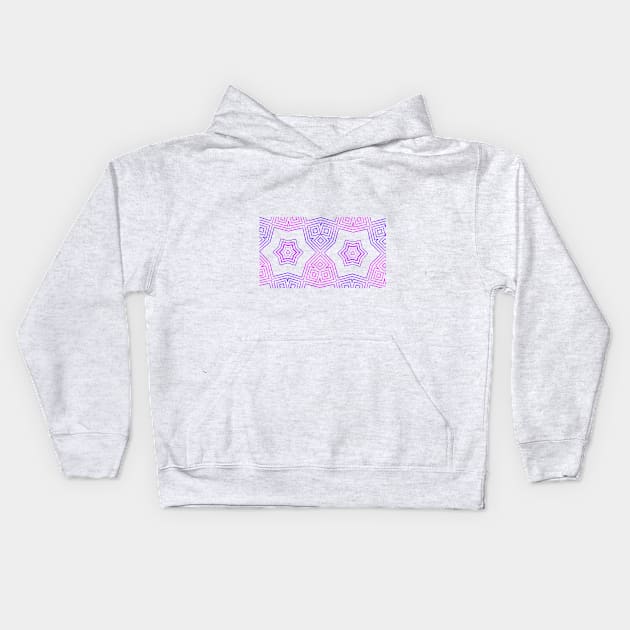 Kaleidoscopic stars #abstract Kids Hoodie by BumbleBambooPrints